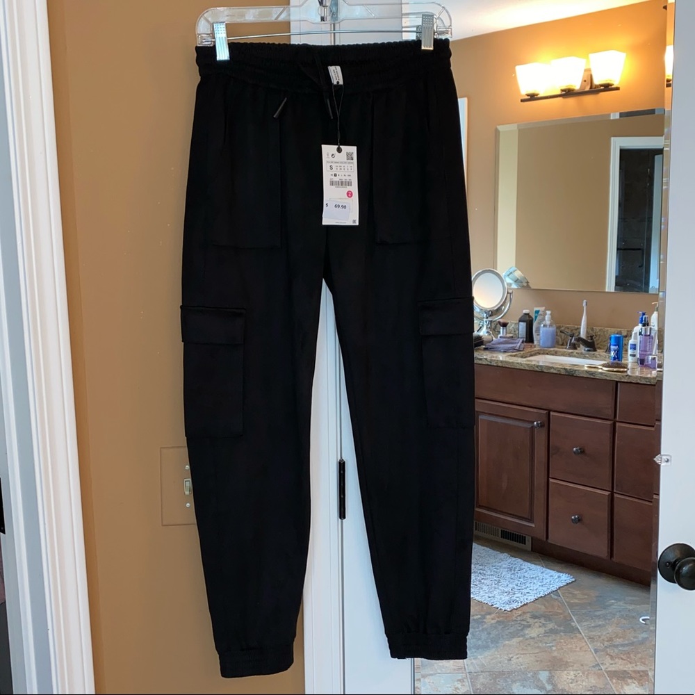Zara High-waisted cargo pants